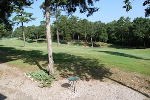 View of Ponce de Leon #5 fairway from La Cabaña patio   