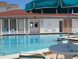 heated pool