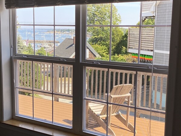 View of the marina and breakwater from Bedroom #4