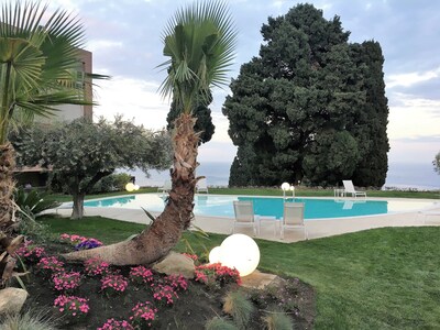 Mon Repos Avenir Mina - Taormina - Wohnung mit Schwimmbad, Parkplatz