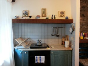 Detail of the kitchen