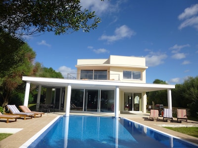 Villa With Private Pool South Facing Sea Views Over Unspoilt Open Countryside 
