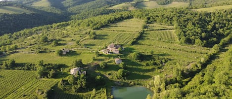 Vista dall'alto: un piccolo paradiso qui in terra