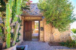 DETAIL OF THE MAIN DOOR ENTRANCE