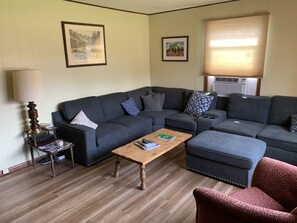 Ample seating in living room