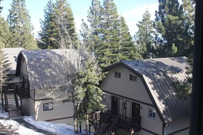 Our condo is a side by side duplex unit, 3 level, with great neighbors!