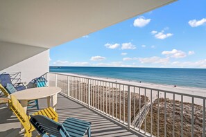 We have a center unit with unobstructed views!