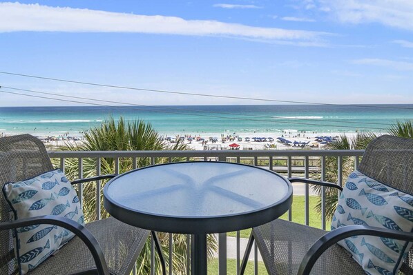 balcony with gulf views top flor