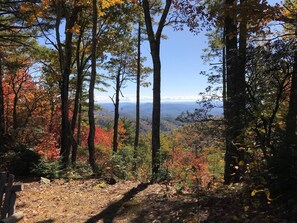 That's why they call it the Blue Ridge!
