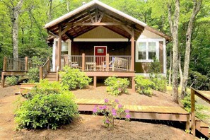 Front view in Spring