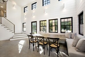 Newly renovated kitchen 2019.  Light galore and the views of the yard are great.