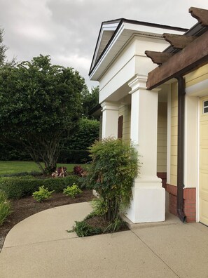 Welcoming entrance