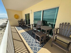 Comfy Breezesta furniture on the balcony