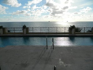 Swimming pool and ocean