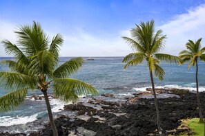 Breathtaking Direct Oceanfront View From Lanai of Suite D32