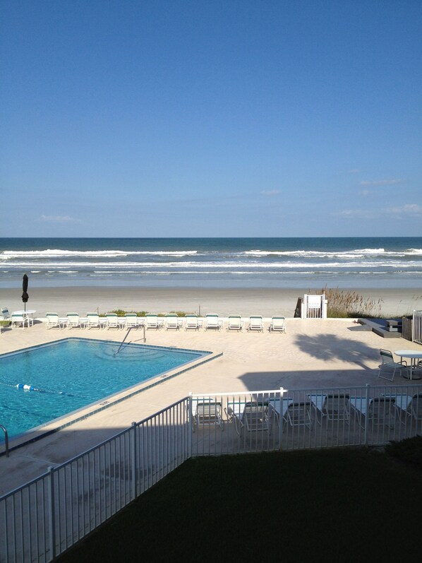 Direct oceanfront view from our AMAZING, private balcony!!  Paradise awaits you!