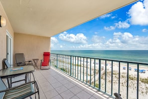 Balcony with an amazing view.