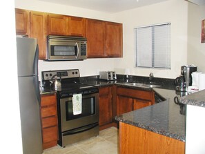 fully equipped kitchen