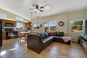 Come put your feet up on our chaise lounge.