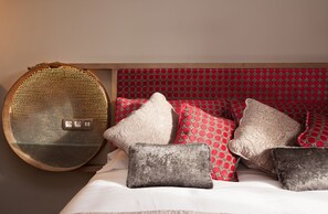 Master bedroom headboard details