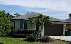 front of home.