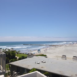 View from the lower deck off the living room.