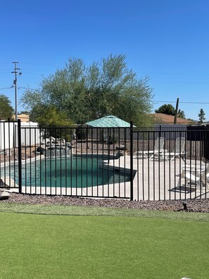 Beautiful Private Pool and 30’ Putting Green (putters and balls provided)