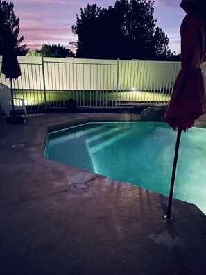 Evening Swim During Summer Months Is Refreshing