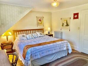 This is the king bedroom, which faces west and gets lots of afternoon light.