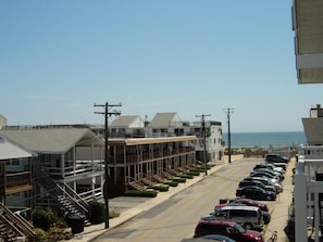 Ocean view from front balcony