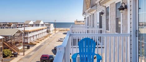 Ocean view from top floor Master Bedroom balcony