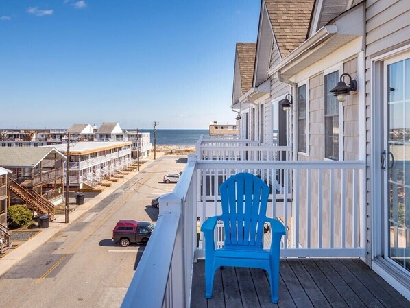 Ocean view from top floor Master Bedroom balcony