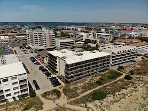View of condo from above