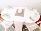 Folding table and chairs