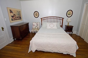 Queen bed plus one single in large master bedroom and  two closets. 