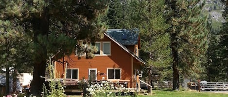 Chalet On the River w/ Mountain Views, Hot Tub, Dog Friendly, 3 Bedrooms, 