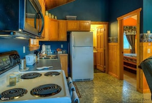 Full Kitchen and Dining Area