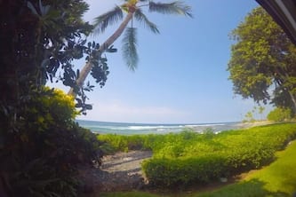 Steps Away from Black Sand Beach