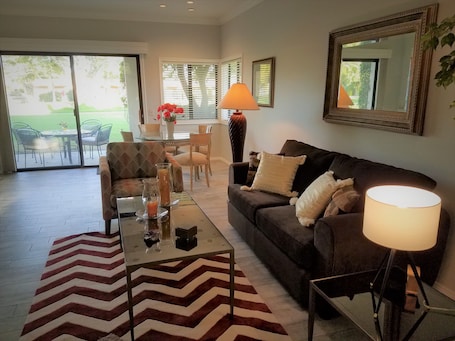 Living Room & Dining Area