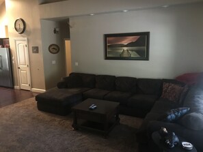 Family room and couch