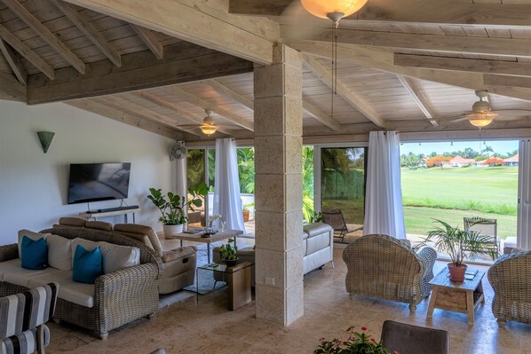 Bright open floor plan