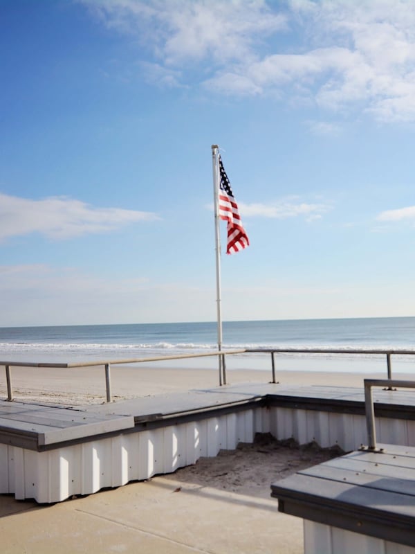 Ocean and beach view