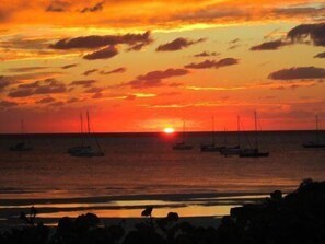sunset from your room or the deck

