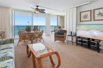 🌺Summer Savings! ⛱️Spectacular Panoramic 🏝Oceanfront View-2 BD/2 BA End Condo!