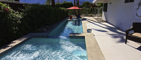 Wonderful Views of the San Jacinto Mountain Range from the Pool and Spa