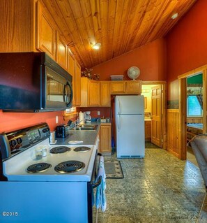 Full Kitchen and Dining Area