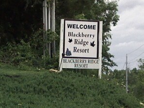 entrance sign