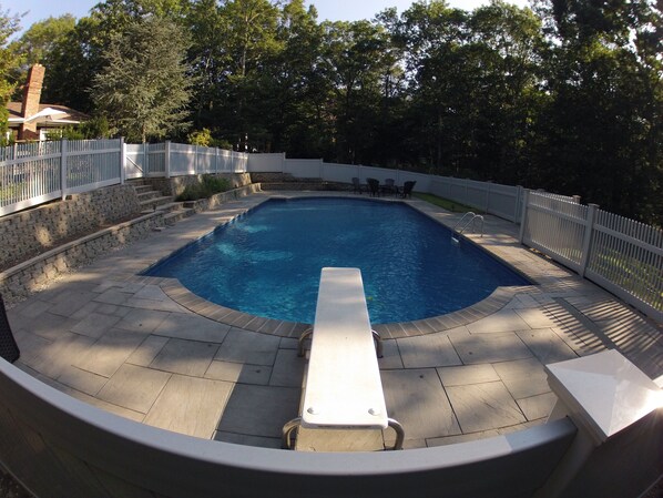 Pool late afternoon
