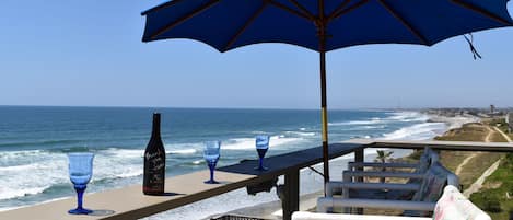 Large Balcony Ocean Front View