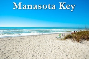 Breathtaking Manasota Key beaches- chill out on our gorgeous beach which never gets crowded!
